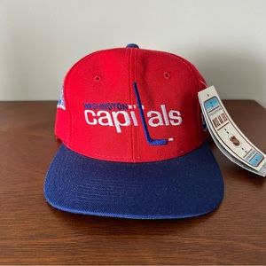 Vintage 90’s Washington Capitals Sports Specialties Snap Back Hat